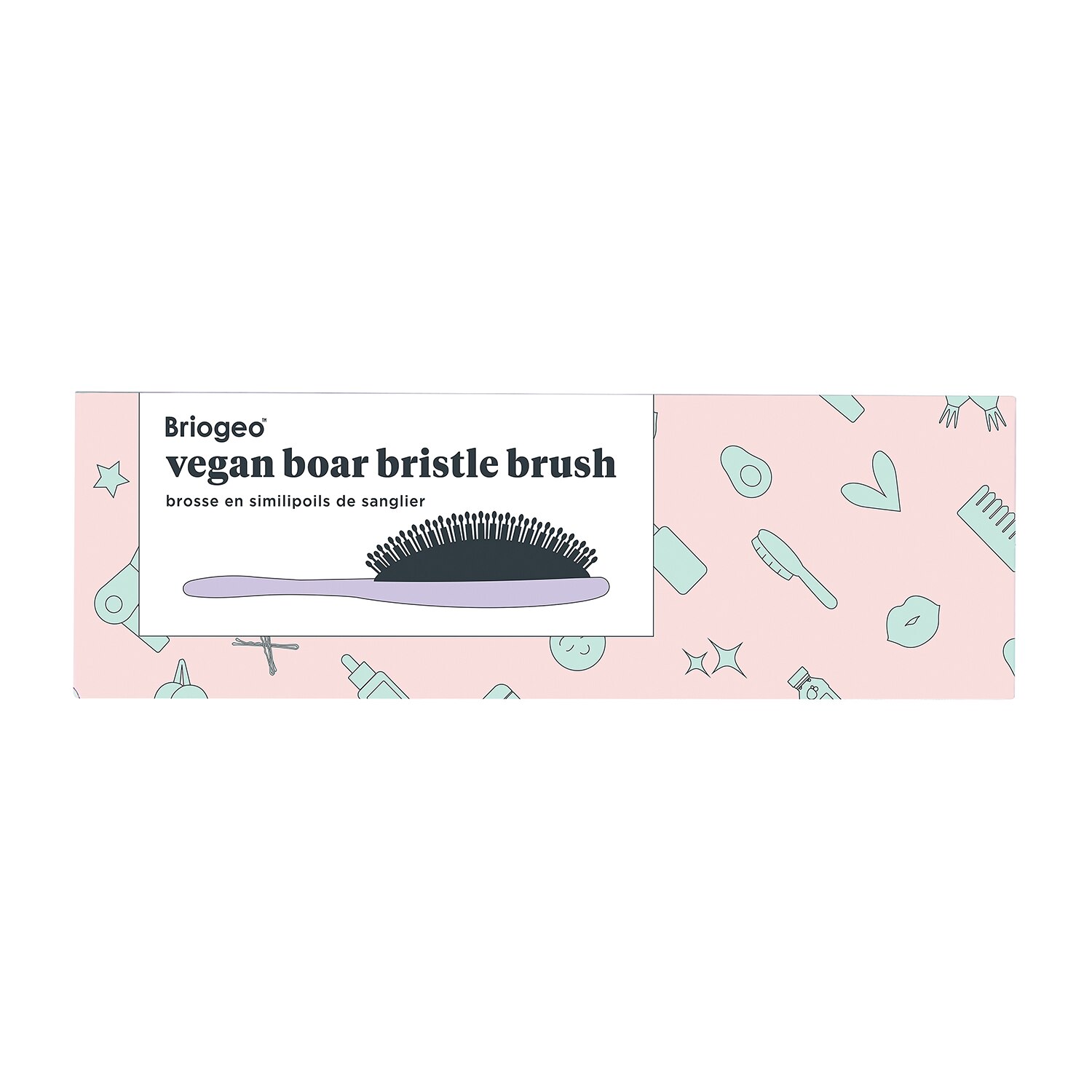 VEGAN BOAR BRISTLE HAIR BRUSH (CEPILLO)